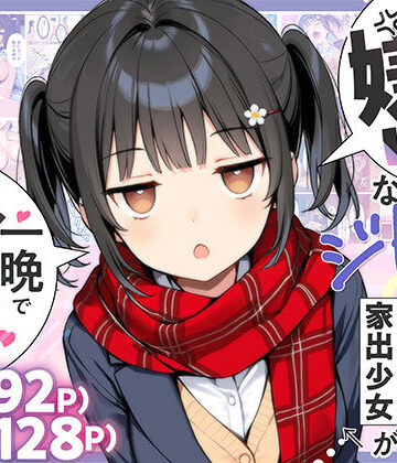 【悪魔ほろほろ】セックスが嫌いなジト目TS家出少女が一晩でメス堕ちする話❤制服