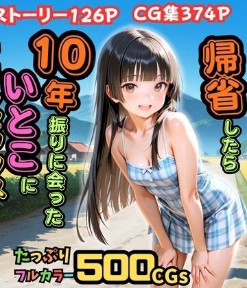 【ピストン工房】【500枚】夏休みに田舎に帰省したら10年振りに会ったいとこに中出しセックスさせてもらって気持ち良すぎた話【従妹同士の夏の中出しセックス】❤辱め