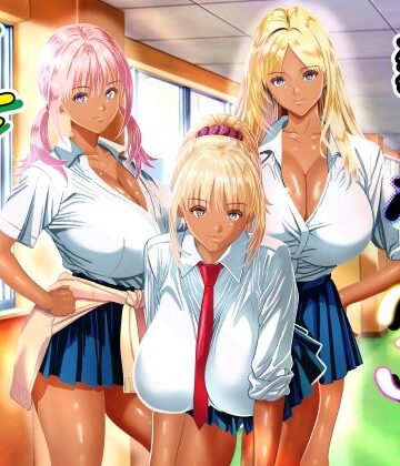 【パンダシズク】僕をイジメる黒ギャル3人、ヒイヒイ言わせてみた❤制服