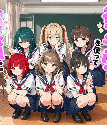 【日替わりさん】【漫画】僕が神アプリを使って女子全員とやっちゃった話❤制服