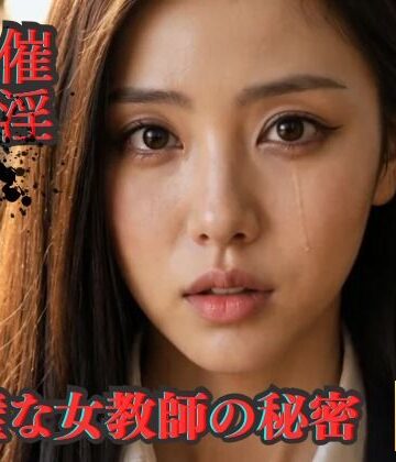 【シロウトAI美女AMU】催淫洗脳 完璧な女教師の秘密❤辱め