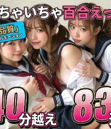 【なま感AIスタジオ】【レズ83連発・40分超/3Pあり】フルボイス百合キスコレクション〜JK・アイドル・キャバ嬢・コスプレの濃厚ディープキス・疑似セックス詰め合わせ〜❤動画・アニメーション