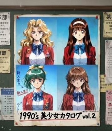 【mugI shimA】1990s 美少女カタログ vol.2❤制服