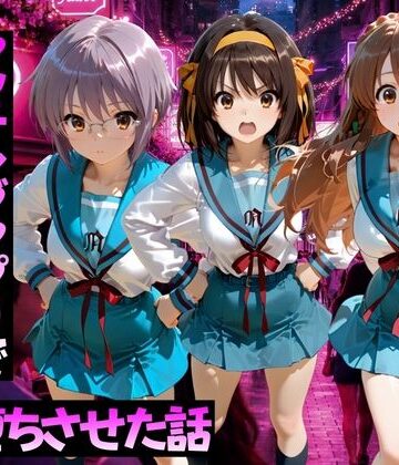 【ガトーショコラ】マッチングアプリで出会った美女をメス堕ちさせた話 涼○ハルヒの憂鬱編❤変身ヒロイン