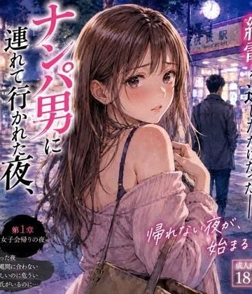 【月明かりの秘密】ナンパ男に連れて行かれた夜、彼氏には言えない ―断れなかった―❤恋愛