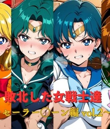 【おかず帝国】敗北した女戦士達〜セーラー◯ーン編 vol.2〜❤辱め